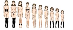 age_comparison age_difference artist_request bdsm breasts chart flat_chest full_body large_breasts loli multiple_girls navel pussy small_breasts source_request thighhighs toes rating:Explicit score:135 user:huzzaman