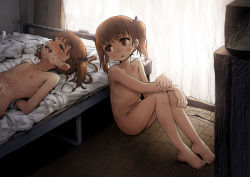  2girls after_rape aftersex arms_behind_back barefoot bdsm blush bondage bound broiler brown_hair cum cum_on_body cum_on_lower_body facial feet flat_chest fucked_silly hair_ribbon loli lying multiple_girls nipples nude on_back original ribbon short_hair short_twintails siblings sisters tears twins twintails  rating:Explicit score:287 user:danbooru