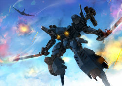  armored_core armored_core_5 laser_blade mecha no_humans robot tagme usuki98  rating:Sensitive score:2 user:Kota_Hoshino