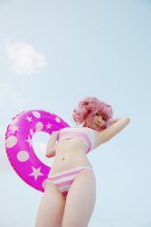 anya_alstreim code_geass cosplay destiny_doll photo_(medium) pink_hair tatsuki rating:Questionable score:8 user:Anonymous