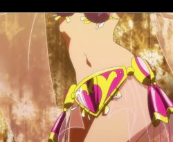  10s amy_(suisei_no_gargantia) animated animated_gif breasts dancer dancing head_out_of_frame jewelry legs lots_of_jewelry lowres midriff navel suisei_no_gargantia  rating:Questionable score:70 user:tongolele