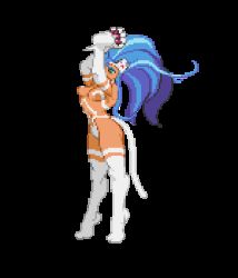  1girl ahegao animated animated_gif arm_grab bdsm blue_hair bondage bound capcom clenched_teeth cum cum_in_pussy dark_skin felicia_(vampire) female_orgasm fucked_silly full_body gang_rape held_up interspecies large_insertion leg_grab lowres m.u.g.e.n mo2 moaning monster open_mouth orgasm pixel_art rape restrained screaming sex spread_legs stomach_bulge teeth thighhighs through_clothes transparent_background vaginal vampire_(game) white_background  rating:Explicit score:219 user:webpot