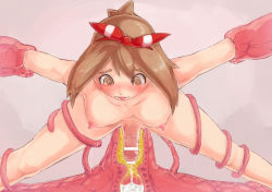 10s 1futa arm_grab artist_request bar_censor bent_over blush breasts brown_eyes brown_hair censored crazy_eyes creatures_(company) cum futanari game_freak hair_ornament hanging_breasts leg_grab may_(pokemon) may_(pokemon_oras) nintendo nipples nude penis pokemon pokemon_oras restrained saliva solo spread_legs tentacle_pit tentacles tongue tongue_out veins veiny_penis rating:Explicit score:53 user:JudgeKing