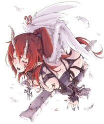  angel_wings cross demon_girl tagme wings  rating:Questionable score:9 user:Galileo89