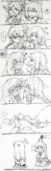  &gt;_&lt; ... 2girls 6koma :d ? anger_vein angry asakura_rikako back blush boned-woo book bow bowtie braid buttons capelet chibi closed_eyes collared_shirt comic covering_own_mouth dress embarrassed female_focus frown girl_on_top glasses hair_bow hair_ribbon hand_on_another&#039;s_shoulder hand_on_knee hand_over_mouth hand_over_own_mouth head_bump highres holding holding_book injury laughing leaning leaning_forward long_hair looking_at_another looking_to_the_side multiple_girls okazaki_yumemi open_mouth parted_bangs profile pushing pushing_away ribbon seiza shirt shoulder_grab sidelocks sitting smile sparkle speech_bubble star_(symbol) sweat sweatdrop touhou touhou_(pc-98) traditional_media vest yuri  rating:Sensitive score:19 user:PizzaBzz