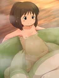  0k0j0 1boy 1girl age_difference blush blush_stickers breasts breasts_apart brown_hair fat fat_man flat_chest from_above happy happy_sex hetero high_ponytail highres indoors interspecies linea_nigra loli nude ogino_chihiro outie_navel partially_submerged petite pool pregnant pregnant_loli radish_spirit sen_to_chihiro_no_kamikakushi sex short_hair skinny small_areolae small_breasts small_nipples smile spread_legs steam sweat tagme traditional_youkai wooden_floor  rating:Explicit score:220 user:Chunchuun