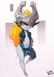  10s 1girl 2015 bad_id bad_tumblr_id blonde_hair breasts colo_(nagrolaz) colored_sclera fang helmet long_hair midna navel neon_trim nintendo one_eye_covered pointy_ears red_eyes signature simple_background small_breasts smile solo the_legend_of_zelda the_legend_of_zelda:_twilight_princess very_long_hair wide_hips yellow_sclera  rating:Sensitive score:76 user:danbooru