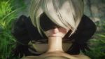  1girl 3d :&gt;= animated audible_speech bad_id bad_tumblr_id black_dress black_hairband blindfold breasts breasts_out dress feather-trimmed_sleeves feather_trim fellatio from_above hair_over_eyes hairband juliet_sleeves kneeling long_sleeves medium_breasts nier:automata nier_(series) nipples nose oral penis pov puffy_sleeves resized ribbed_dress short_hair silver_hair sound uncensored upscaled video yeero 2b_(nier:automata)  rating:Explicit score:731 user:report_yasuo_4_feed