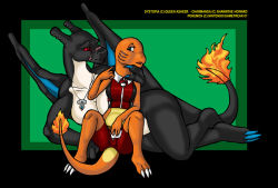 age_difference barefoot charizard charmander curvy dragon feet furry jewelry legs necklace nintendo animal_hands pokemon scaly scar tail toes wide_hips yuri rating:Explicit score:14 user:danbooru
