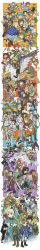 6+boys 6+girls ^_^ absolutely_everyone absurdres ace_(suikoden) adjusting_eyewear aila_(suikoden) albert_silverberg ankle_ribbon annotation_request apple_(suikoden) aqua_background arm_hug armor armored_dress armpits back_tattoo bag bazba_(suikoden) beecham belt between_fingers black_hair black_hat blonde_hair blouse blue_background blue_eyes blue_hat blue_neckerchief blue_shirt blunt_bangs bob_cut boots borus_redrum bow_(weapon) braid branky breasts bright_(suikoden) brothers brown_background brown_hair caesar_silverberg cake camouflage capri_pants cecile_(suikoden) chef chris_lightfellow cleavage closed_eyes collared_shirt colored_tips covered_face covered_mouth cross-laced_footwear crossbow dark_skin dios_(suikoden) dog dragon dreadlocks dress duke_(suikoden) dupa_(suikoden) eggru eike_(suikoden) elaine_(suikoden) everyone eyepatch facial_hair father_and_daughter fighting_stance flame_champion food framed_breasts franz_(suikoden) fred_maxmilian french_braid frown fruit fubar_(suikoden) furry futch futch_(suikoden) gau_(suikoden) geddoe_(suikoden) gensou_suikoden gensou_suikoden_iii glasses gloves green_background green_eyes grey_hat hachimaki hair_between_eyes hair_bun hakama hakama_skirt half_updo hallec_(suikoden) halterneck hand_on_own_chin hand_on_own_hip hat head_rest head_wings headband helmet heterochromia high_heel_boots high_heels highres holding holding_bow_(weapon) holding_crossbow holding_paper holding_polearm holding_spear holding_sword holding_weapon hugo_(suikoden_iii) iku_(suikoden) jacques_(suikoden) japanese_clothes jeane_(suikoden) jewelry joker_(suikoden) juan knight koroku_(gensou_suikoden) lace-up_boots layered_sleeves leg_ribbon leo_galan lilly_pendragon long_hair long_image long_sleeves louis_keeferson luc_(suikoden) luce_(suikoden) lucia_(suikoden) lulu_(suikoden) martha_(suikoden) mel_(suikoden) mother_and_son mua_(suikoden) multicolored_hair multiple_boys multiple_girls muto_(suikoden) nash_latkje neckerchief necklace nejiri_hachimaki nicolas_(suikoden) old old_man on_one_knee one_eye_covered outside_border own_hands_together pants paper parted_bangs pauldrons percival_fraulein piccolo_(suikoden) pink_hat plate pointy_ears pointy_nose polearm purple_background queen_(suikoden) ready_to_draw red_background red_eyes red_hair red_hat reed_(suikoden) rhett_(suikoden) ribbon rico_(suikoden) robe roland_lazarus round_eyewear salome_harras samus_(suikoden) sana_(suikoden) sarah_(suikoden_iii) sasarai sasarai_(suikoden) saucer scabbard sebastien_(suikoden) sgt_joe sharon_(suikoden) sheath shirt short_hair short_over_long_sleeves short_sleeves shoulder_armor shoulder_bag siblings side-by-side sideburns silver_hair single_hair_bun sitting skirt sleeves_rolled_up smile socks spear spread_legs staff standing standing_on_one_leg stroking_own_chin stubble surprised sword tabi tall_image tattoo thighhighs thomas_(suikoden) tomato tooth_necklace topless_male true_rune v v-shaped_eyebrows very_long_hair viki viki_(suikoden) waist_cape weapon white_hat wilder_(suikoden) wings wyatt_lightfellow yellow_background yellow_neckerchief yuber_(suikoden) yuiri_(suikoden) yumi_(suikoden) yun_(suikoden)
