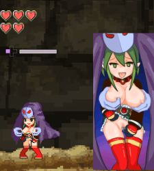  ? animated animated_gif bouncing_breasts breasts censored clothes_lift cum cum_in_pussy cum_pool cumdrip defeat dripping_vagina elf female_masturbation game_cg gameplay_mechanics ghost glowing glowing_eyes green_hair health_bar interspecies large_breasts lowres masturbation mind_control monster mosaic_censoring nipples pixel_art pointy_ears possessed possession pussy pussy_juice pussy_juice_drip pussy_juice_trail red_footwear salute skirt skirt_lift spread_legs squatting studio_poritank tagme tongue tongue_out two-finger_salute  rating:Explicit score:140 user:Taineract