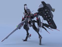  3d absurdres armored_core armored_core:_silent_line from_software gun highres ibis laser_blade mecha no_humans rifle robot weapon  rating:Sensitive score:8 user:jesualdo