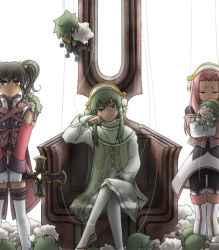 00s 1boy 2girls anise_tatlin arietta_(tales) black_hair boots character_doll gloves green_eyes green_hair hair_tubes ion_(tales) mieu_(tales) multiple_girls pantyhose pink_hair ribbon string stuffed_toy sync_(tales) tales_of_(series) tales_of_the_abyss tempyou_kango thigh_boots thighhighs twintails rating:Sensitive score:14 user:danbooru