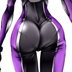 1boy ass ass_focus close-up from_behind gundam gundam_00 lowres male_focus non-web_source panties pantylines pilot_suit simple_background skin_tight solo tieria_erde trap underwear rating:Questionable score:146 user:danbooru