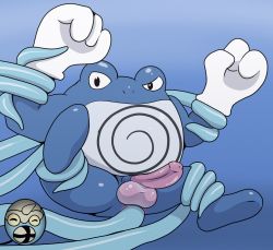  1boy 1other anal angry artist_request blue_background bound creatures_(company) erection closed_eyes furry game_freak gen_1_pokemon highres nintendo no_humans omastar open_mouth penis pokemon pokemon_(creature) poliwrath rape restrained tentacle_sex tentacles testicles underwater  rating:Explicit score:4 user:BeansAndNuggets