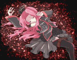 00s 1girl arietta_(tales) arms_up black_dress black_thighhighs dress from_above loli long_sleeves looking_at_viewer lying on_back pink_eyes pink_hair shaded_face solo tales_of_(series) tales_of_the_abyss thighhighs you_gonna_get_raped rating:Questionable score:0 user:danbooru