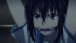  10s animated animated_gif gagged himeragi_yukina lowres strike_the_blood tagme  rating:Questionable score:18 user:grandc
