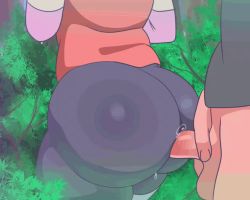 1boy 1girl animated animated_gif ass ass_shake bike_shorts bottomless bouncing_ass buttjob buttjob_over_clothes clothed_sex d-art elbow_gloves forest from_behind gloves hand_on_penis haruno_sakura huge_ass jiggle naruto naruto_(series) naruto_shippuuden nature outdoors penis penis_grab precum uncensored uzumaki_naruto rating:Explicit score:997 user:Ahegao_lmao