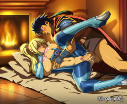  1boy 1girl blonde_hair blue_eyes blue_hair blush bodysuit bottomless breast_sucking breasts clothed_sex crossover cyberunique fire_emblem fire_emblem:_radiant_dawn fireplace happy_sex hetero huge_breasts ike_(fire_emblem) metroid navel nintendo nipples open_clothes penis ponytail puffy_nipples pussy pussy_juice samus_aran sex sketch smile spooning spread_legs super_smash_bros. uncensored vaginal zero_suit  rating:Explicit score:139 user:dmysta3000