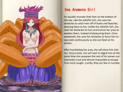 character_profile mon-musu_quest! monster_girl red_hair tagme tentacles text_focus translated vore rating:Explicit score:26 user:AmazingAmaya