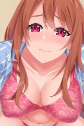  belly bra breasts cleavage game_cg large_breasts mature_female nijigen_kanojo panties underwear undressing yamada_kaoruko_(nijigen_kanojo)  rating:Questionable score:12 user:katsuragikei2nd