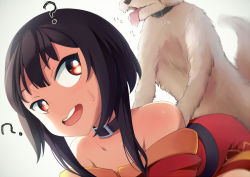 1girl ? all_fours artist_request bad_id bad_pixiv_id bent_over bestiality blush confused dog doggystyle implied_sex japi kono_subarashii_sekai_ni_shukufuku_wo! megumin sex sex_from_behind sweatdrop tagme rating:Explicit score:134 user:JustLewdit
