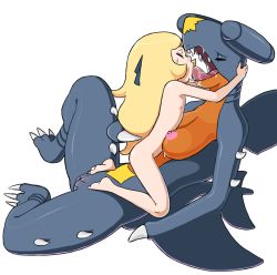 2girls age_difference aged_down b-intend bare_legs barefoot blonde_hair breasts closed_eyes completely_nude creatures_(company) cynthia_(pokemon) fangs feet female_focus flat_chest from_side furry furry_female furry_with_non-furry game_freak garchomp gen_4_pokemon hair_ornament interspecies kiss large_breasts loli long_hair multiple_girls nintendo nipples nude onee-loli pokemon pokemon_(anime) pokemon_(creature) pokemon_journeys pokephilia pussy simple_background size_difference soles sweat tongue tongue_out uncensored white_background yuri rating:Explicit score:247 user:DarkToonLink