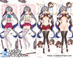  10s 1girl ahoge black_pantyhose blue_eyes breasts clothes_lift clothes_pull cosplay cuddly_octopus dakimakura_(medium) fundoshi grey_thighhighs japanese_clothes kantai_collection kiyoshimo_(kancolle) kyuri_tizu loli long_hair looking_at_viewer musashi_(kancolle) musashi_(kancolle)_(cosplay) navel nipples panties panty_pull pantyhose pantyhose_pull pussy simple_background skirt skirt_lift small_breasts smile solo thighhighs twintails underwear very_long_hair white_background  rating:Explicit score:29 user:Exatoris_Solaris