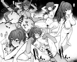  ... 1boy 1girl armpits arms_behind_head arms_up asahina_mafuyu bar_censor blush breasts censored cleft_of_venus closed_mouth commentary_request commission completely_nude condom condom_on_penis empty_eyes expressionless female_ejaculation female_pubic_hair folded greyscale hetero holding holding_condom large_breasts m_legs medium_hair moketa monochrome multiple_views nipples nude parted_lips penis ponytail project_sekai pubic_hair pussy reverse_suspended_congress sex sex_from_behind skeb_commission spoken_ellipsis spread_legs squatting sweat testicles tiptoes trembling used_condom vaginal wide_spread_legs  rating:Explicit score:99 user:danbooru