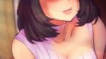  1girl animated black_hair breasts close-up large_breasts licking_lips lowres mature_female original solo sweater tongue tongue_out tsujizen video x-ray  rating:Questionable score:51 user:fairless_polly