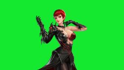  1girl animated bouncing_breasts breasts cleavage large_breasts official_art red_eyes red_hair snk tagme the_king_of_fighters the_king_of_fighters_all-stars vice_(kof) video  rating:Sensitive score:5 user:YuukoLover