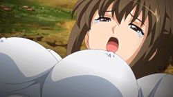  1girl animated animated_gif bouncing_breasts breasts brown_hair clothed_sex covered_erect_nipples gym_uniform helter_skelter kagami_sayoko large_breasts mature_female moaning nipples rape screencap sex tears yellow_eyes  rating:Explicit score:41 user:averestia