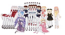  6+girls absurdres conjoined extra_arms highres multiple_girls multiple_legs what  rating:Sensitive score:1 user:infinte