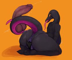  anus argohazak ass breasts creatures_(company) dark-skinned_male dark_skin disembodied_penis furry g-string game_freak gen_7_pokemon highres huge_ass long_tongue nintendo penis pokemon pussy salazzle sex skindentation tail tail_sex tailjob testicles thick_thighs thighs thong tongue underwear wide_hips  rating:Explicit score:74 user:testlol