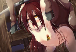  1girl ahegao animal_penis arched_back armpits arms_up atlus bdsm bent_over bestiality blush bondage bound breasts brown_hair covered_erect_nipples drooling etrian_odyssey fucked_silly hakka_(nikiniki507) horse horse_penis large_insertion loli long_hair md5_mismatch moaning navel nipple_piercing nipple_tag nipples nude open_mouth penis piercing pussy_juice rape resized rolling_eyes saliva sekaiju_no_meikyuu sekaiju_no_meikyuu_3 sex small_breasts spread_legs stomach_bulge sweat tears thighs tongue tongue_out very_long_hair women_livestock zodiac_(sekaiju)  rating:Explicit score:413 user:Koitsu
