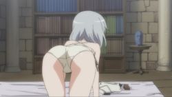  00s 1girl all_fours animated animated_gif ass ass_shake butt_crack grey_hair panties sanya_v._litvyak short_hair solo strike_witches underwear world_witches_series  rating:Questionable score:54 user:lkuroi