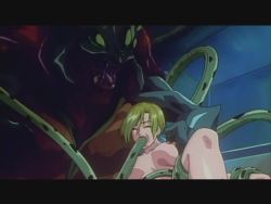  1990s_(style) 1girl alien alien_from_the_darkness breasts monster rape tentacles  rating:Explicit score:15 user:JanusX