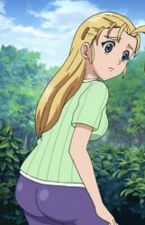 00s 1girl animated animated_gif ass blonde_hair blue_eyes cropped female_focus furinji_miu huge_ass shijou_saikyou_no_deshi_ken&#039;ichi solo rating:Questionable score:39 user:lkuroi