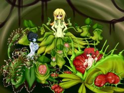  kenkou_cross monster monster_girl plant plant_girl source_request venus_flytrap  rating:Questionable score:58 user:roy9th