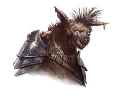      dungeons_&amp;_dragons fantasy furry gnoll monster pathfinder scar tagme teeth  rating:Sensitive score:8 user:grazzt