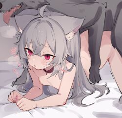 1girl absurdres bestiality collar dog doggystyle fenrir_(fenriluuu) highres loli nipples nude rir-chan sex sex_from_behind rating:Explicit score:307 user:Feeh