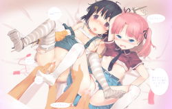 2boys 2girls aftersex age_difference belt black_hair blush breasts clothes_lift clothing_aside cum cum_in_mouth cum_in_pussy cum_on_body cumdrip egg_vibrator erection facial feet fingering flat_chest head_out_of_frame hetero highres loli lying missionary multiple_boys multiple_girls necktie no_shoes on_back open_mouth panties panties_around_leg panties_aside penis pink_hair pov pussy restrained sex sex_toy shirt_lift skirt skirt_lift small_breasts socks spread_legs spread_pussy striped_legwear text_focus thighhighs twintails uncensored underwear vaginal vibrator zhongye_yu rating:Explicit score:119 user:plum_puss