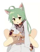  1boy 1girl :3 ahoge akashi_(azur_lane) animal_ear_fluff animal_ears animated azur_lane bell bow cat_ears clothed_sex cowgirl_position cum cum_in_pussy cum_on_body cum_on_lower_body flat_chest girl_on_top green_hair hair_between_eyes hetero lifting_own_clothes loli long_hair lying moaning mole mole_under_eye on_back penis pussy sex simple_background sleeves_past_wrists solo_focus sound straddling uncensored vaginal video viroa white_background  rating:Explicit score:1461 user:Domestic_Importer