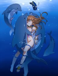 10s 1girl animal_penis armlet asphyxiation bestiality bikini bikini_pull blue_eyes bracelet braid breasts brown_hair bubble clothes_pull cum cum_in_pussy dolphin dolphin_penis double_penetration drowning erection floating_hair gang_rape gradient_background granblue_fantasy hat holding_breath imminent_death jewelry jpeg_artifacts lecia_(granblue_fantasy) long_hair medium_breasts multiple_penetration nipples one_eye_closed peaked_cap penis rape sandals sex solo solo_focus squemezzo swimsuit underwater underwater_sex rating:Explicit score:452 user:danbooru