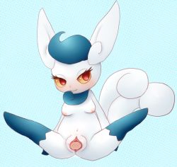  breasts cat creatures_(company) game_freak gen_6_pokemon looking_at_viewer meowstic meowstic_(female) nintendo nipples nirvanilla pokemon pokemon_(creature) pussy sex_toy simple_background spread_legs yellow_eyes  rating:Explicit score:8 user:Blockatiel