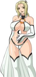  arrancar arrancar_(cosplay) artist_request bleach breasts cosplay crossover hollow_(bleach) large_breasts lowres naruto naruto_(series) transparent_background tsunade_(naruto)  rating:Questionable score:45 user:sonicsucks