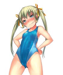  10s 1futa arena_(company) armpits asakura_mao blonde_hair blue_eyes blue_one-piece_swimsuit blush bosshi breasts bulge cameltoe cleft_of_venus collarbone competition_swimsuit covered_erect_nipples cowboy_shot erection erection_under_clothes eyebrows futabu futanari grin hair_ribbon hands_on_own_hips highres huge_penis long_hair no_testicles one-piece_swimsuit penis ribbon see-through slit_pupils small_breasts smile solo standing swimsuit transparent_background twintails white_background  rating:Explicit score:238 user:Lolbooru