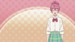  10s 2girls :d animated animated_gif kasugano_urara_(sabagebu!) multiple_girls open_mouth pink_hair punching sabagebu! skirt smile sonokawa_momoka  rating:Sensitive score:14 user:OkiDokiLoki