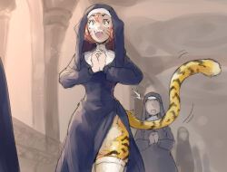  breath_of_fire breath_of_fire_ii cat_girl disguise galaxyspark highres katt nun  rating:General score:7 user:00kraken00
