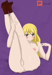  cum cum_in_pussy fairy_tail lucy_heartfilia purple_background self-upload simple_background tagme  rating:Questionable score:12 user:Brocoli-chan_